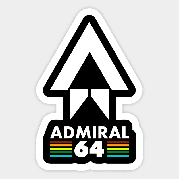 Admiral Computer 64 Sticker by FictionalBrands